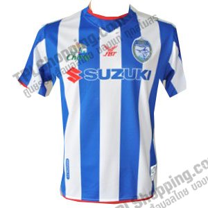 เสื้อบอลไทย เสื้อฟุตบอลไทย เสื้อศรีราชา เอฟซี เหย้า ปี 2011