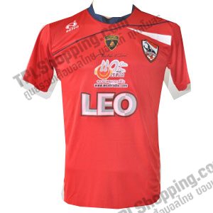เสื้อบอลไทย เสื้อฟุตบอลไทย เสื้อซ้อมเชียงราย ยูไนเต็ด ปี 2011 สีแดง