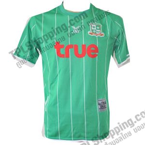 เสื้อบอลไทย เสื้อฟุตบอลไทย เสื้อแข่งแบงค็อกยูไนเต็ด ทีมเยือน ปี 2011-2012 เขียว