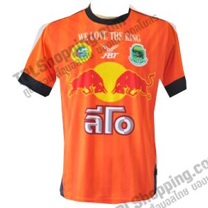 เสื้อบอลไทย เสื้อฟุตบอลไทย เสื้อพิจิตร เอฟซี ปี 2013-2014 ทีมเยือน สีส้ม