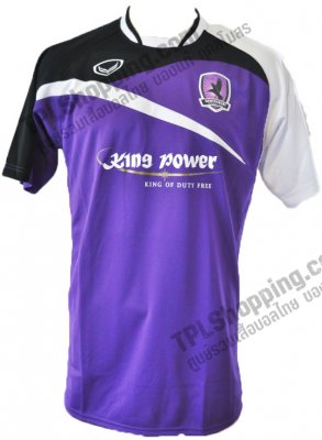 เสื้อบอลไทย เสื้อฟุตบอลไทย เสื้อนนทบุรี เอฟซี ปี 2013-2014 ทีมเหย้า สีม่วง