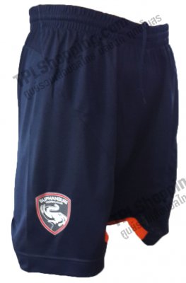 เสื้อบอลไทย เสื้อฟุตบอลไทย กางเกงสุพรรณบุรี เอฟซี ปี 2013-2014 ทีมเหย้า สีกรมท่า