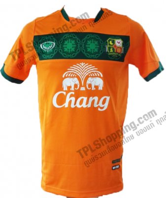 เสื้อบอลไทย เสื้อฟุตบอลไทย เสื้อภูเก็ต เอฟซี ปี 2014-2014 ทีมเยือนสีส้ม