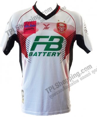 เสื้อบอลไทย เสื้อฟุตบอลไทย เสื้อซ้อมบีอีซีเทโรศาสน 2014-2015 สีขาว