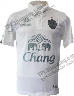 เสื้อบอลไทย เสื้อฟุตบอลไทย เสื้อบุรีรัมย์ ยูไนเต็ด Buriram United 2016-2017 ทีมเยือน สีขาว ใหม่ล่าสุด