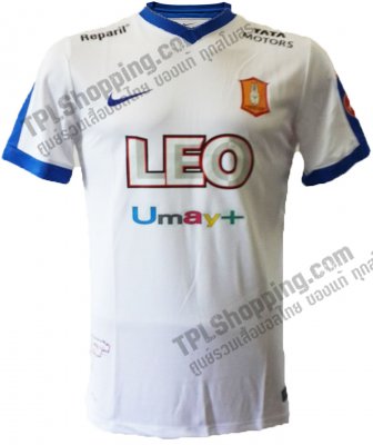 เสื้อบอลไทย เสื้อฟุตบอลไทย เสื้อบางกอกกล๊าส เอฟซี ปี 2016 ทีมเยือน สีขาว