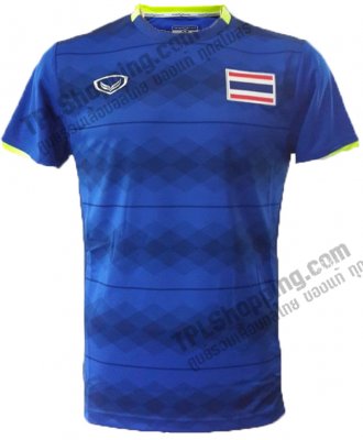 เสื้อบอลไทย เสื้อฟุตบอลไทย เสื้อทีมชาติไทย ชุดแข่งเอเชี่ยนบีช 2016 สีน้ำเงิน