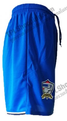 เสื้อบอลไทย เสื้อฟุตบอลไทย กางเกงทีมชาติไทย 2016 สีน้ำเงิน