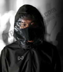 เสื้อบอลไทย เสื้อฟุตบอลไทย Warrix Jacket Face Shield 