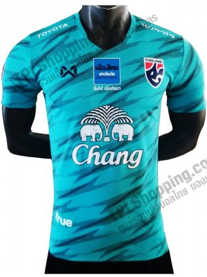 เสื้อบอลไทย เสื้อฟุตบอลไทย เสื้อซ้อมทีมชาติไทย 2020 (W20-03) ใหม่ล่าสุด เขียว 