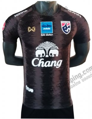 เสื้อบอลไทย เสื้อฟุตบอลไทย เสื้อซ้อมทีมชาติไทย 2021-01 ล่าสุด สีเทา