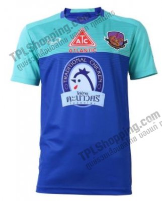 เสื้อบอลไทย เสื้อฟุตบอลไทย เสื้อแข่งขันทีมเกษตรศาสตร์ 2019 (สีน้ำเงิน)