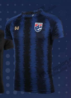 เสื้อบอลไทย เสื้อฟุตบอลไทย เสื้อซ้อมทีมชาติไทย 2021-03 สีกรมท่า 