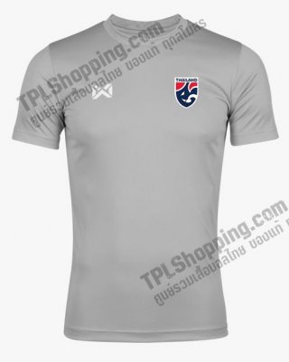 เสื้อบอลไทย เสื้อฟุตบอลไทย เสื้อเชียร์ทีมชาติไทย 2022  199-01 สีเทา