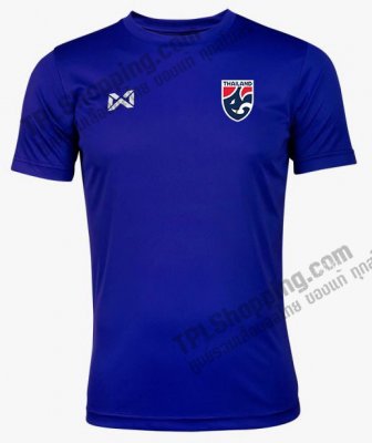 เสื้อบอลไทย เสื้อฟุตบอลไทย เสื้อเชียร์ทีมชาติไทย 2022  199-01 สีน้ำเงิน 