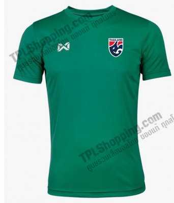 เสื้อบอลไทย เสื้อฟุตบอลไทย เสื้อเชียร์ทีมชาติไทย 2022  199-01 สีเขียวมิ้น