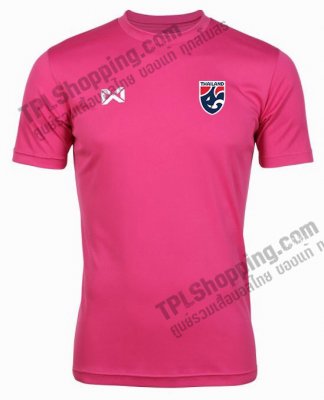 เสื้อบอลไทย เสื้อฟุตบอลไทย เสื้อเชียร์ทีมชาติไทย 2022  199-01 สีชมพู
