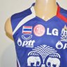 เสื้อซ้อมทีมชาติไทยแขนกุด เสื้อทีมชาติไทย ซีเกมส์ ครั้งที่ 26 ปี 2011 สีน้ำเงิน