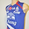 เสื้อซ้อมทีมชาติไทยแขนกุด เสื้อทีมชาติไทย ซีเกมส์ ครั้งที่ 26 ปี 2011 สีน้ำเงิน