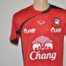 เสื้อซ้อมทีมชาติไทย เสื้อฟุตซอลทีมชาติไทย เสื้อทีมชาติไทย เสื้ออุ่นเครื่องฟุตซอลทีมชาติไทย 2012-2013 แกรนด์สปอร์ต สีแดง