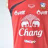 เสื้อซ้อมทีมชาติไทย เสื้อทีมชาติไทย แขนกุด 2012-2013 แกรนด์สปอร์ต สีแดง