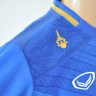 เสื้อฟุตซอลทีมชาติไทย แกรนด์สปอร์ต (Grand Sport) ปี 2012 สีน้ำเงิน สกรีนเบอร์ 14 เกียรติยศ แฉล้มเขตร์