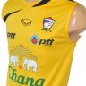 เสื้อซ้อมทีมชาติไทย เสื้อทีมชาติไทย แขนกุด 2012-2013 แกรนด์สปอร์ต สีเหลือง