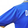 เสื้อทีมชาติไทย ชุดแข่ง AFF Suzuki Cup (เอเอฟเอฟ ซูซูกิ คัพ) แกรนด์สปอร์ต (Grand Sport) ปี 2012 สีน้ำเงิน สกรีนเบอร์ 7 ดัสกร ทองเหลา
