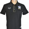 เสื้อโปโลทีมชาติไทย Grand Sport ปี 2012 สีดำ สกรีน THAILAND สีทอง