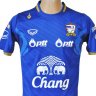 เสื้อทีมชาติไทย เสื้อแข่ง King Cup (คิงส์คัพ) ครั้งที่ 42 แกรนด์สปอร์ต (Grand Sport) ปี 2012 สีน้ำเงิน