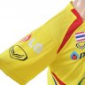 เสื้อซ้อมทีมชาติไทย เสื้อทีมชาติไทย ซีเกมส์ ครั้งที่ 26 ปี 2011 สีเหลือง สปอนเซอร์ครบ