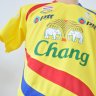 เสื้อซ้อมทีมชาติไทย เสื้อทีมชาติไทย ซีเกมส์ ครั้งที่ 26 ปี 2011 สีเหลือง สปอนเซอร์ครบ
