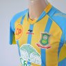  เสื้ออาร์มี่ ยูไนเต็ด ปี 2013-2014 ทีมเยือน สีฟ้าเหลือง เกรดนักเตะ