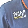 เสื้อโปโลบุรีรัมย์ ยูไนเต็ด ปีฤดูกาล 2013-2014 ปัก ASIA'S TOP 10 สีกรมท่า Limited Edition