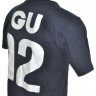 เสื้อยืดเชียร์บุรีรัมย์ ยูไนเต็ด สกรีน GU 12 ปีฤดูกาล 2014-2015 สีดำ