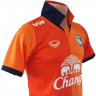 เสื้อสุพรรณบุรี เอฟซี ปี 2014-2015 ทีมเยือน สีส้ม สปอนเซอร์ครบ