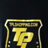 เสื้อยืด TPLShopping สกรีนโลโก้ TPLshopping สีดำ