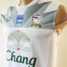 เสื้อซ้อมทีมชาติไทย แขนกุด 2015-2016 สีขาว