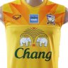 เสื้อซ้อมทีมชาติไทย แขนกุด 2015-2016 สีเหลือง