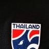 เสื้อเชียร์ทีมชาติไทย Warrix 2018 สีดำ โลโก้ทีมชาติแบบใหม่ แบบปัก