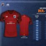 เสื้อเชียร์ทีมชาติไทย 2018 โลโก้ใหม่ สีน้ำเงิน ทรงผู้ชาย (WC-53)