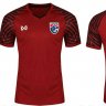 เสื้อเชียร์ทีมชาติไทย 2018 โลโก้ใหม่ สีแดง ทรงผู้ชาย (WC-53)
