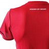 เสื้อเชียร์ทีมชาติไทย 2018 โลโก้ใหม่ สีแดง ทรงผู้ชาย (WC-54) ติดเฟล็กช้าง
