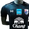 เสื้อซ้อมทีมชาติไทย 2020 (W20-02) ใหม่ล่าสุด สีดำ