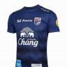 เสื้อซ้อมทีมชาติไทย 2021-2022 พร้อมชุดสปอนเซอร์หน้า-หลัง (ล่าสุด)  สีน้ำเงิน