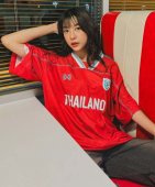 ͷҵ ͡ ͹ؤ WARRIX THAILAND OVERSIZE JERSEY 2023/24 - HyperRed ᴧ 